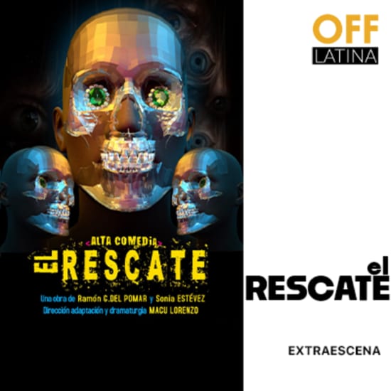 Cartel oficial del evento El rescate en Teatro Off Latina