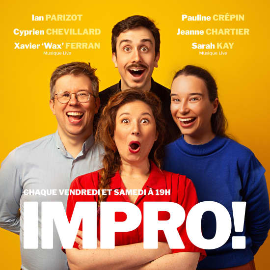 Official cover of the event IMPRO! au Théâtre de Nesle : un spectacle totalement bluffant !