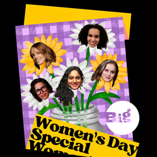 Cartel oficial del evento Women's Day Special Improv Show