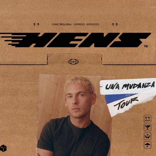 Cartaz oficial do evento Hens en La Riviera, Madrid 2026