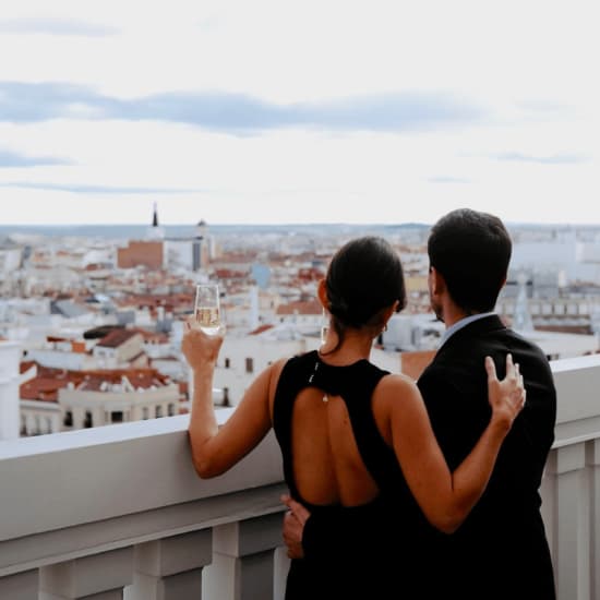 Cartel oficial del evento Brunch de San Valentín en Jardín de Diana