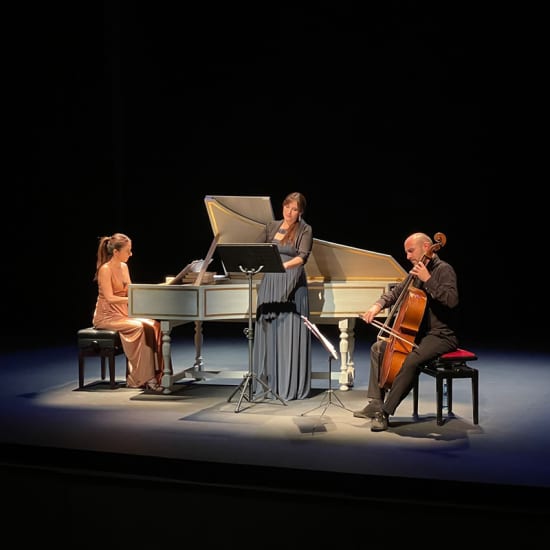 Cartel oficial del evento Pérgamo Ensemble y Eugenia Boix - Concierto Extraordinario