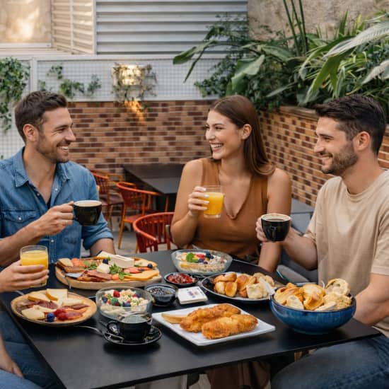 Cartaz oficial do evento Brunch en el mejor patio de Malasaña, en Tilda Neotaberna Castiza