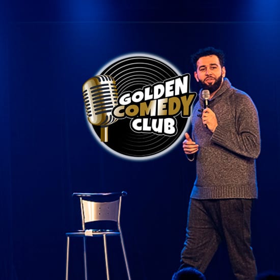Cartel oficial del evento Golden Comedy Club : le meilleur du stand-up