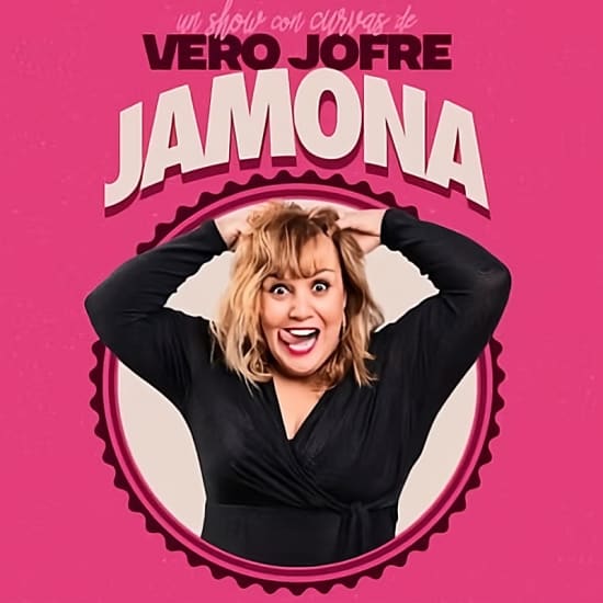 Cartel oficial del evento Jamona, con Vero Jofre