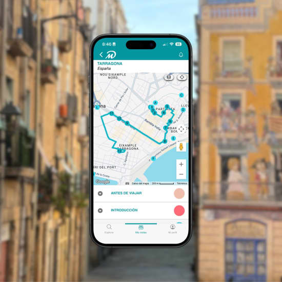 Cartaz oficial do evento TOP Tarragona: Visita Guiada con tu móvil