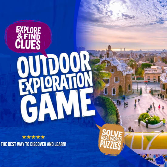 Cartel oficial del evento Gaudi's Barcelona Outdoor Exploration Game