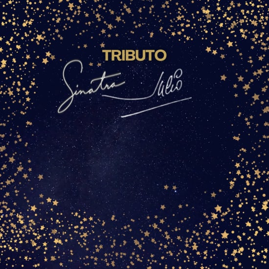 Cartaz oficial do evento Tributo Frank Sinatra & Julio Iglesias en el Hotel Wellington