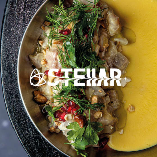 Cartaz oficial do evento Stellar, une expérience culinaire immersive