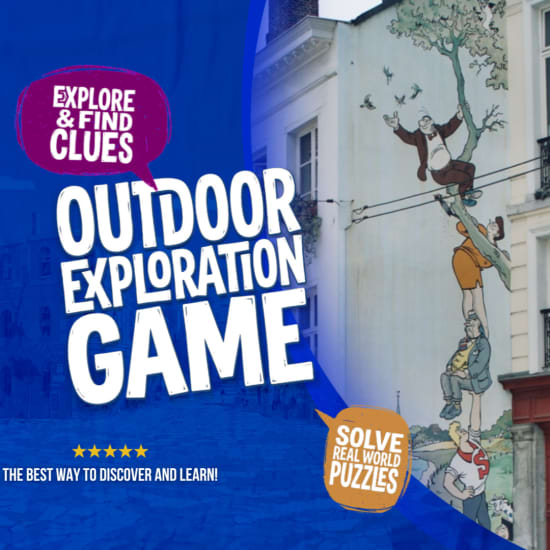 Official cover of the event Bruxelles, capitale de la bande dessinée Jeu d'exploration en plein air