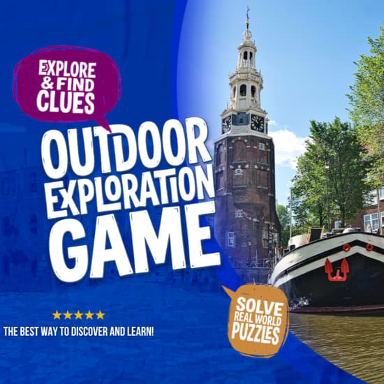 Cartaz oficial do evento Outdoor Exploration Game Amsterdam: Het geheim van het zinkende schip