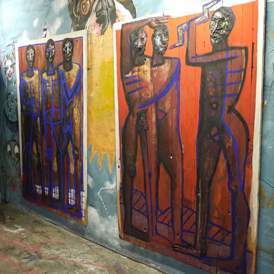 Cartel oficial del evento Visite exclusive d'ateliers d'artistes : les Frigos