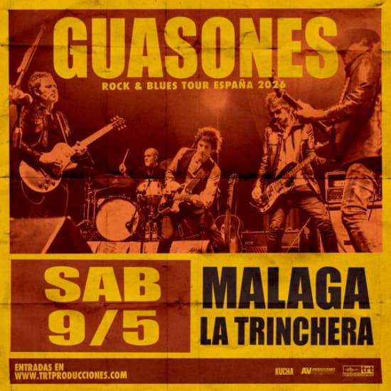 Cartaz oficial do evento GUASONES en MÁLAGA (LA TRINCHERA)