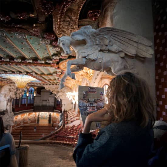 Cartaz oficial do evento Palau de la Música - Visita con folleto