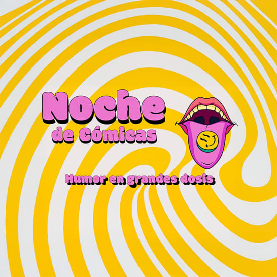 Cartaz oficial do evento Noche de cómicas en Pub Parada 42