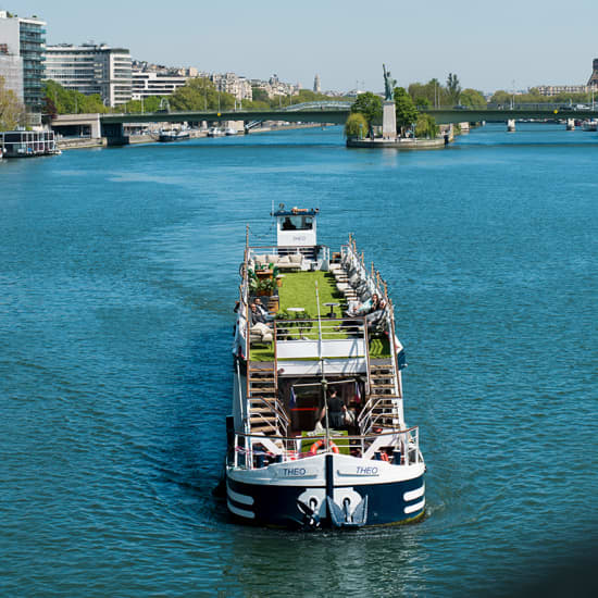 Cartaz oficial do evento Trattoria en Seine à bord du Théo