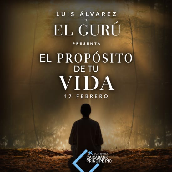 Cartaz oficial do evento Luis Álvarez: El propósito de tu vida