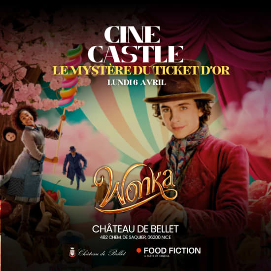 Copertina ufficiale dell'evento Food Fiction x Château de Bellet: Le mystère du ticket d'or