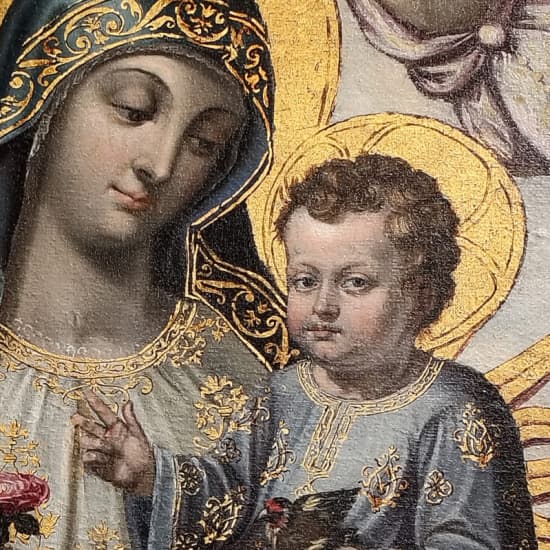 Cartel oficial del evento Segovia con Alma: Los niños Jesús en la Catedral