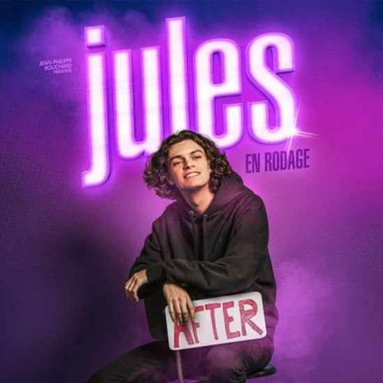 Cartel oficial del evento Jules dans After