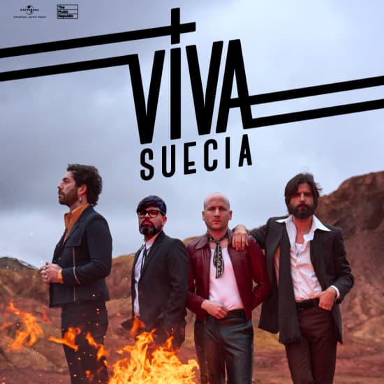 Cartel oficial del evento Viva Suecia, Movistar Arena, 2026 (2ª Fecha)