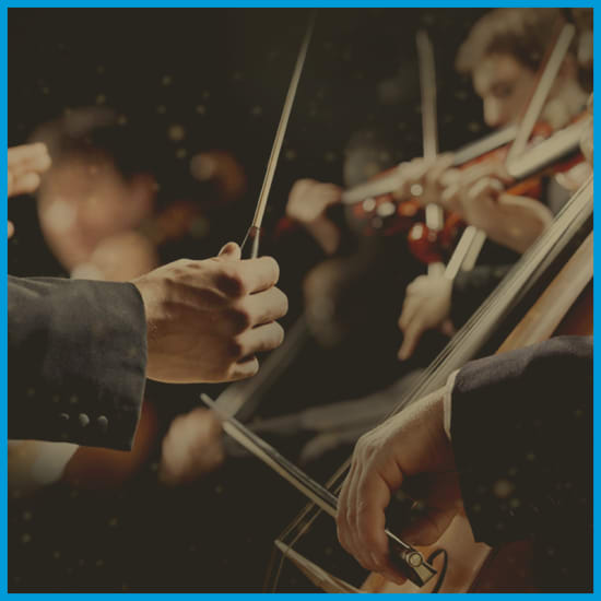 Cartel oficial del evento Concierto de Año Nuevo en Gran Teatro CaixaBank Príncipe Pío