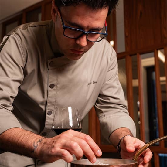 Official cover of the event Menú degustación by Chef Jordi Delfa