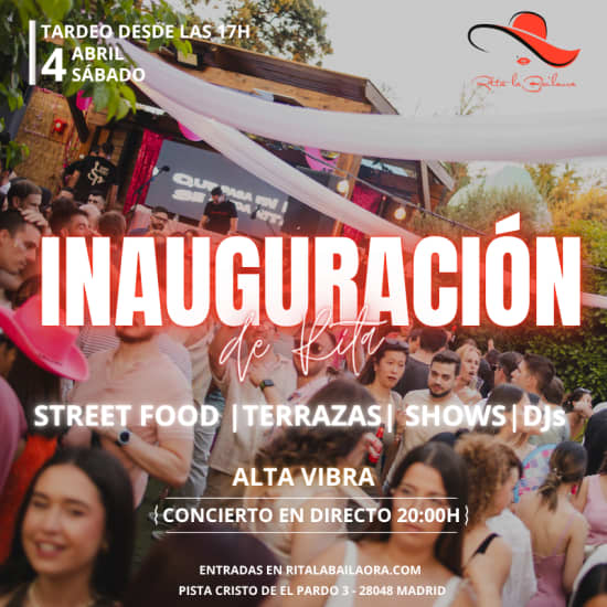 Couverture officielle de l'événement Domingueo de Rita la Bailaora