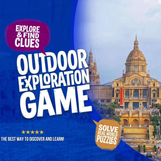 Cartel oficial del evento Magical Barcelona Outdoor Exploration Game