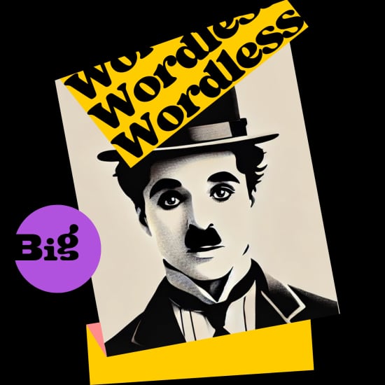 Cartel oficial del evento Wordless: Improv Comedy Show