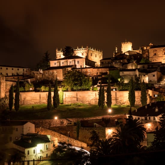 Cartel oficial del evento TOP Cáceres: Visita Guiada con tu móvil