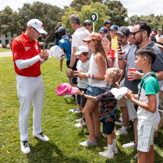 Cartel oficial del evento LIV Golf Andalucía 2026 - Grounds
