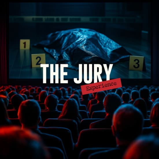 Cartaz oficial do evento The Jury Experience: Caso de asesinato