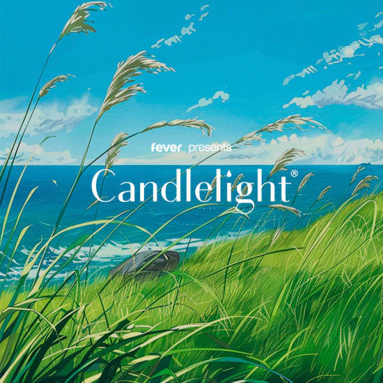 Cartaz oficial do evento Candlelight: O melhor de Joe Hisashi