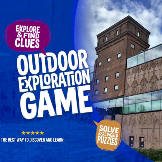 Cartaz oficial do evento Outdour Exploration Game: De geesten van Enschede