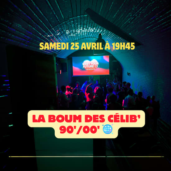 Official cover of the event 👯 La boum des célib' 🪩 – 90' 2000'💘