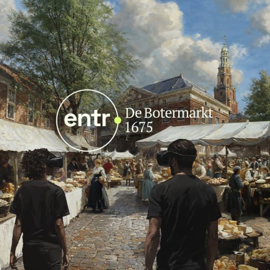 Cartaz oficial do evento ENTR - De Botermarkt 1675 in VR (Pilot)