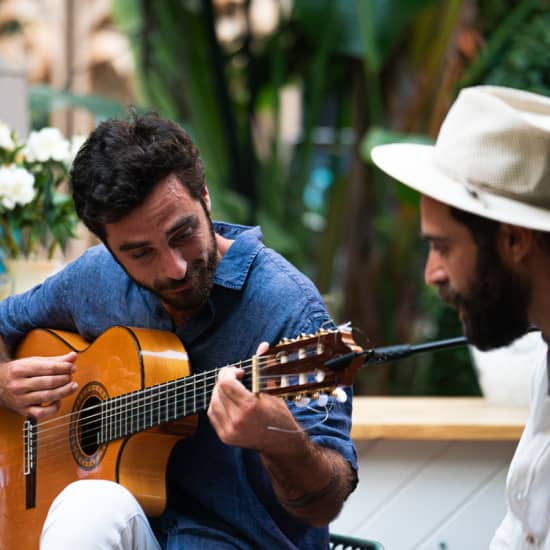 Cartel oficial del evento The Scalpers Sessions: concierto de Mi hermano y yo en Sala Malandar