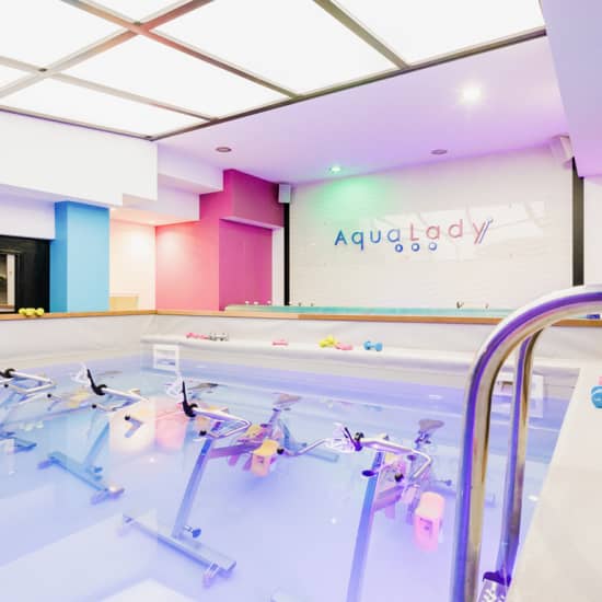 Cartel oficial del evento Soins Minceurs chez Aqualady