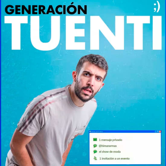 Cartaz oficial do evento Generación Tuenti en Zaragoza