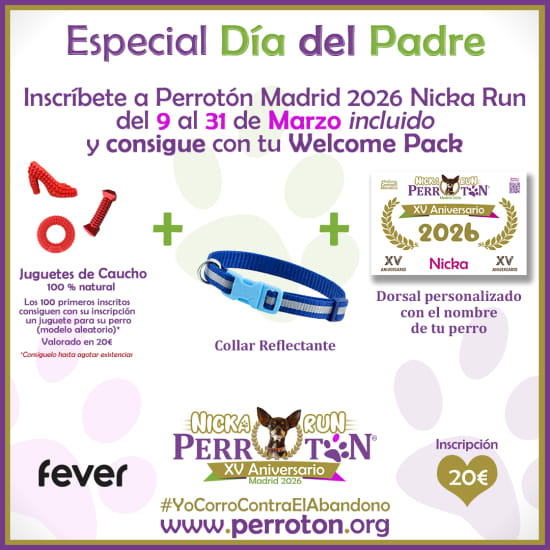 Offizielles Cover des Events PERROTÓN MADRID 2026 NICKA RUN