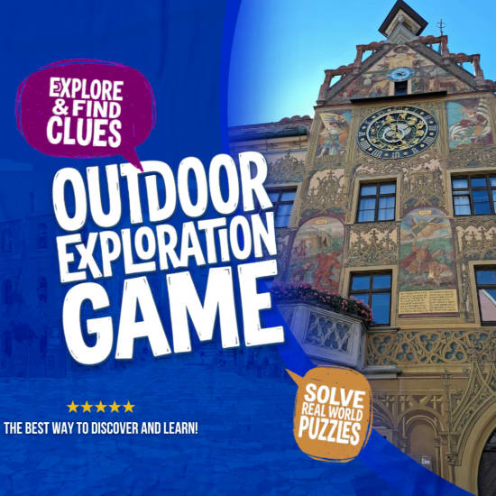Cartel oficial del evento The five gilded sparrows in Ulm Outdoor Exploration Game
