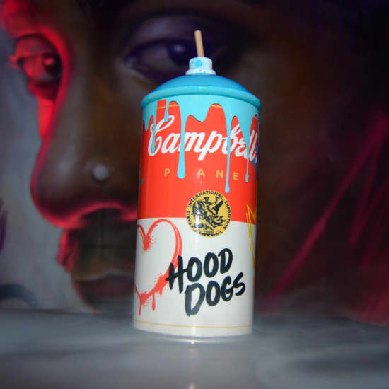 Cartaz oficial do evento Fiesta VIP Sin Esperas en Hood Dogs