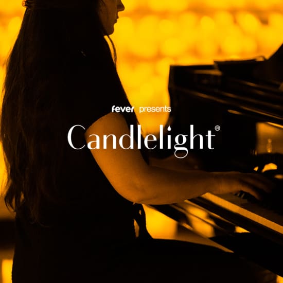 Cartaz oficial do evento Candlelight : de Mozart à Chopin