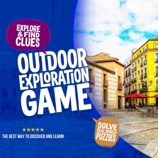 Cartaz oficial do evento Madrid - Juego de exploración al aire libre