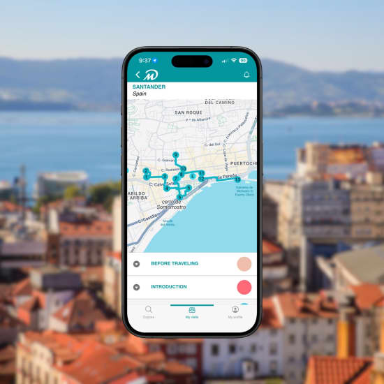 Cartaz oficial do evento TOP Santander: Visita Guiada con tu móvil
