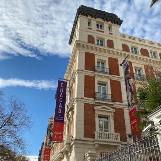 Cartaz oficial do evento Visita la Sala Recoletos de la Fundación Mapfre Madrid