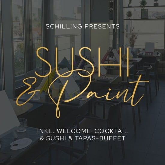 Official cover of the event Sushi x Tapas & Paint