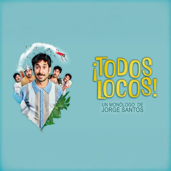 Cartel oficial del evento ¡Todos Locos! en Cornellá de Llobregat