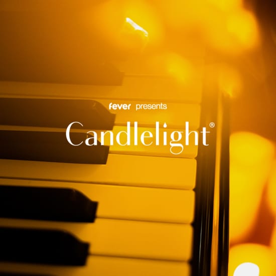 Cartaz oficial do evento Candlelight: Tributo a La Oreja de Van Gogh